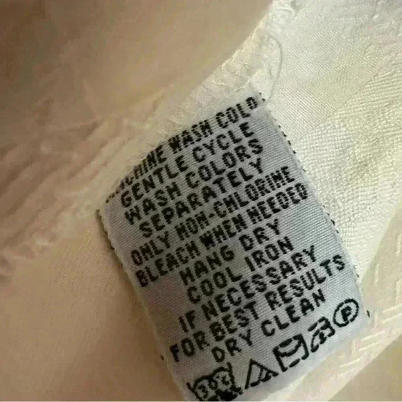 Tommy Bahama NWOT 100% Silk Button Down Del Palms Embroidered Silk Camp Shirt - Picture 5 of 7